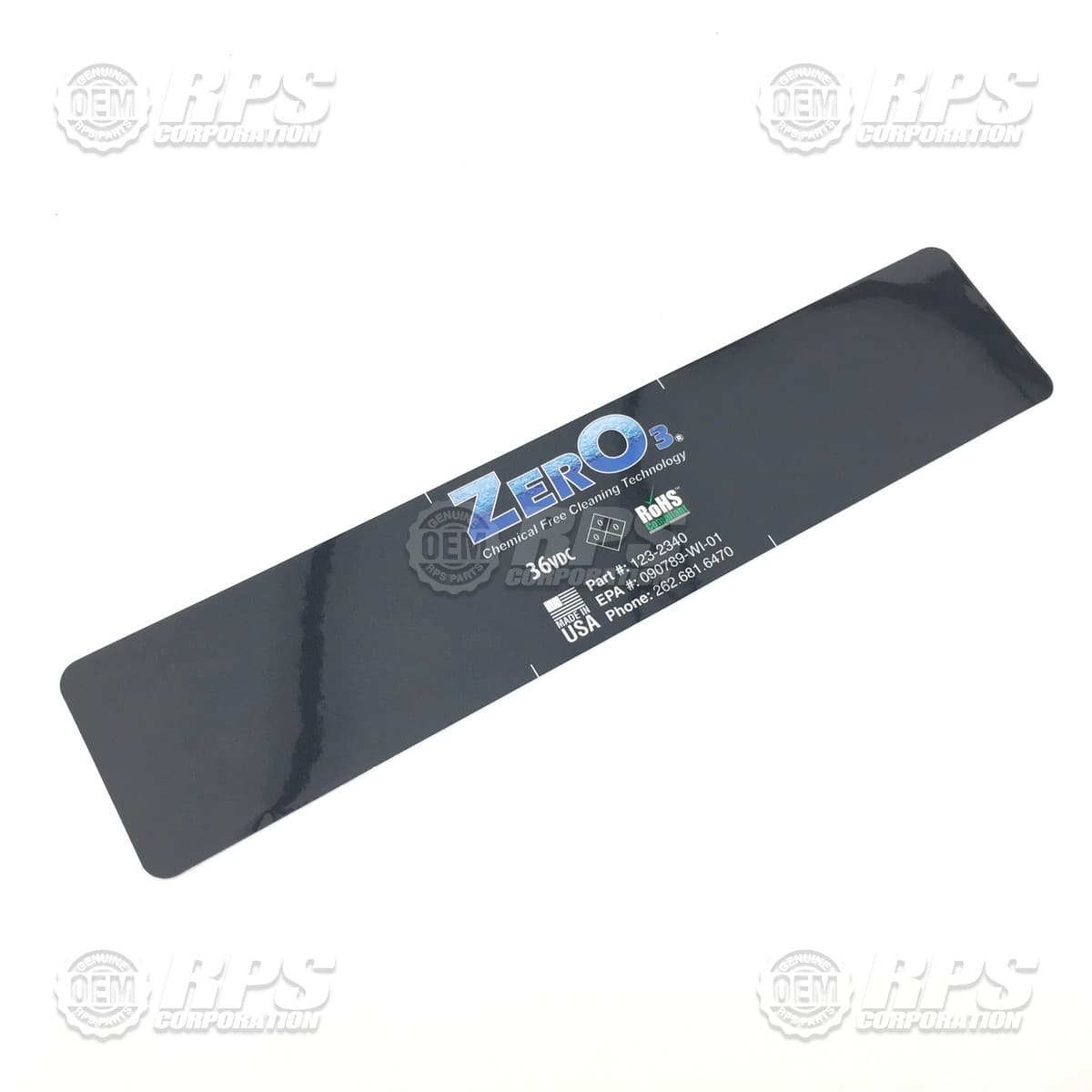 123-1842 - Decal, Generator, Onboard, 36V