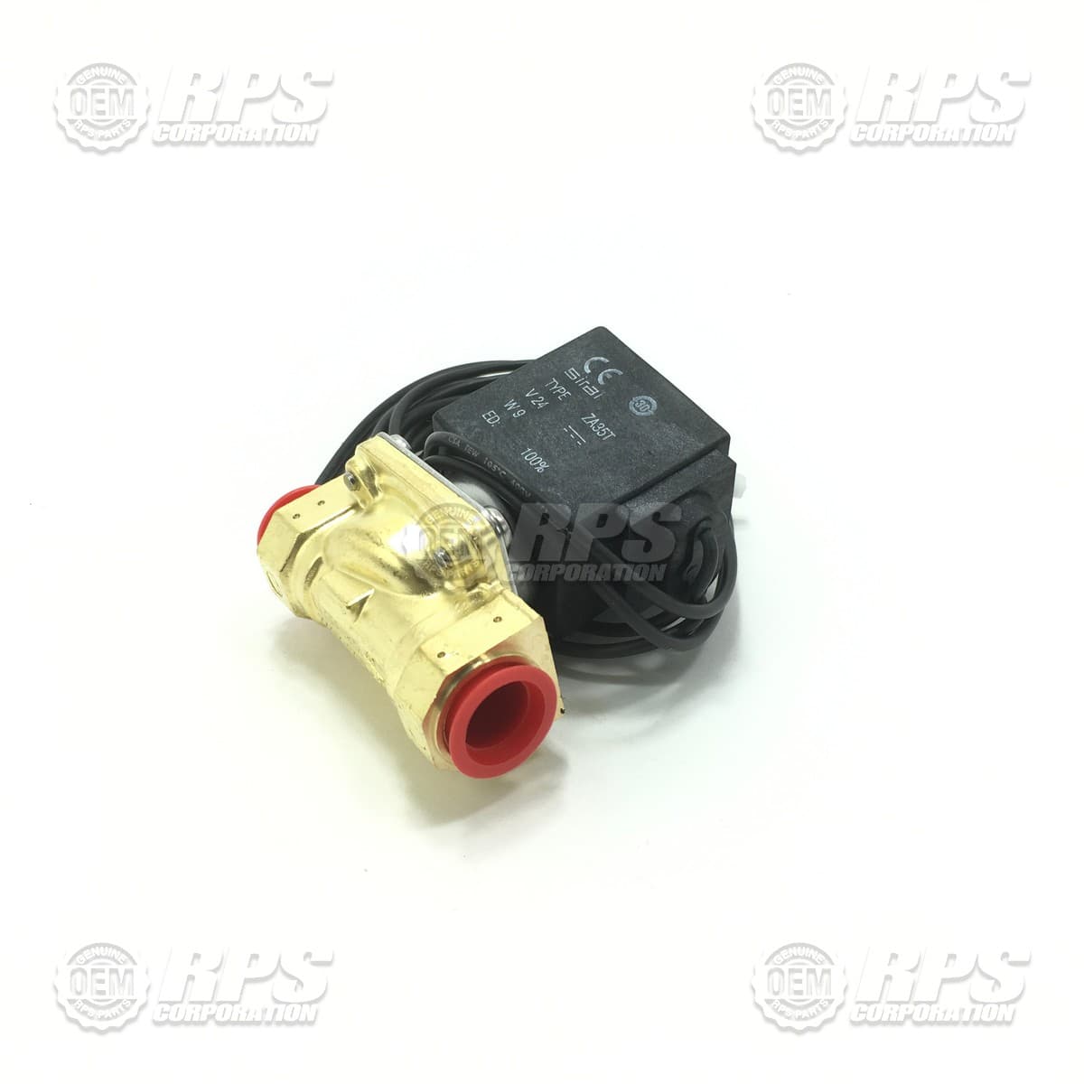 123-6500 - Solenoid,24V,3/8"NPTx3/8"