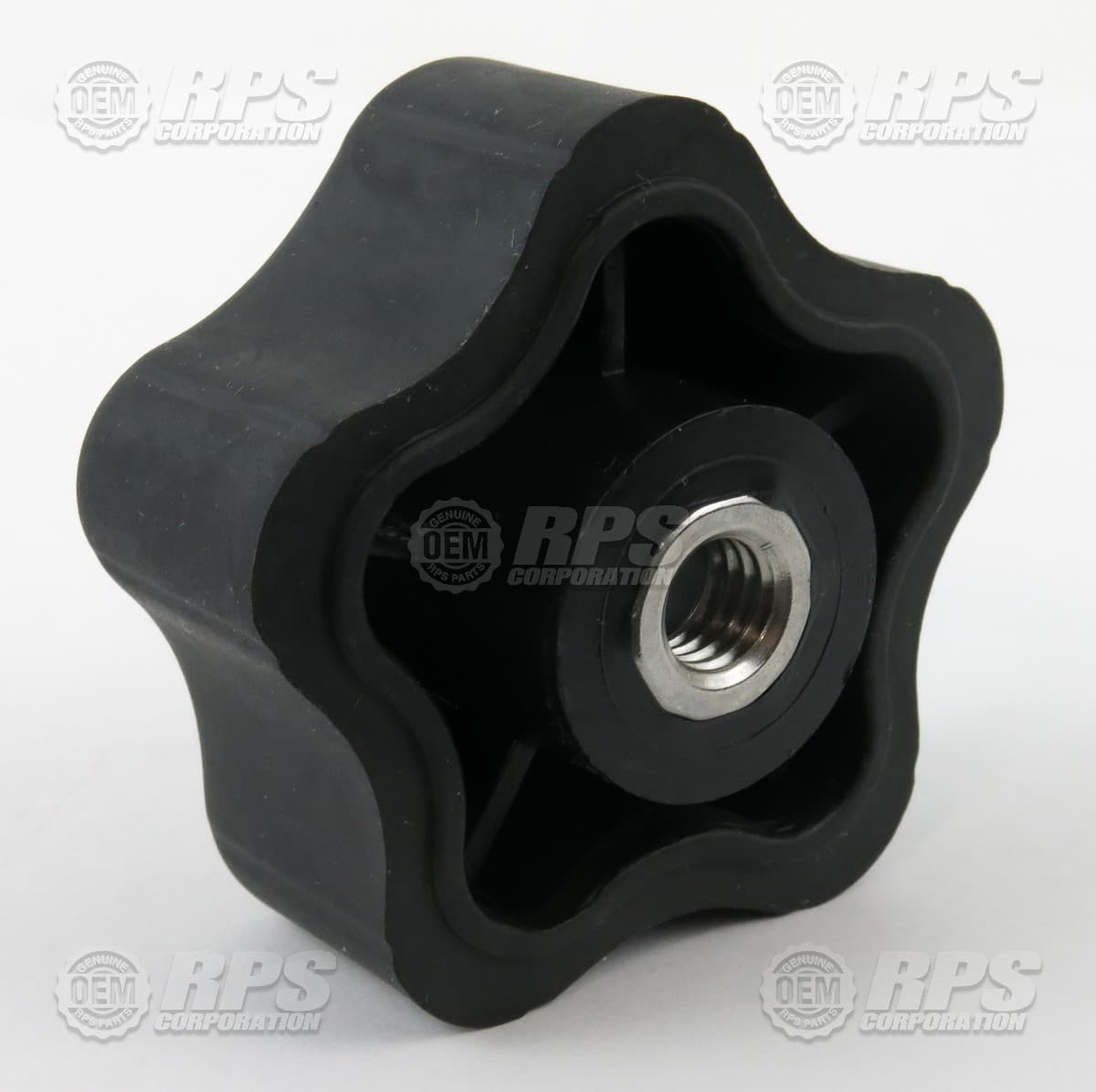 150-5786 - Knob,Star,3/8-16,Rubber 