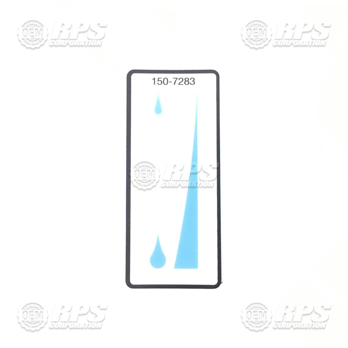 150-7283 - Decal, Water Control 