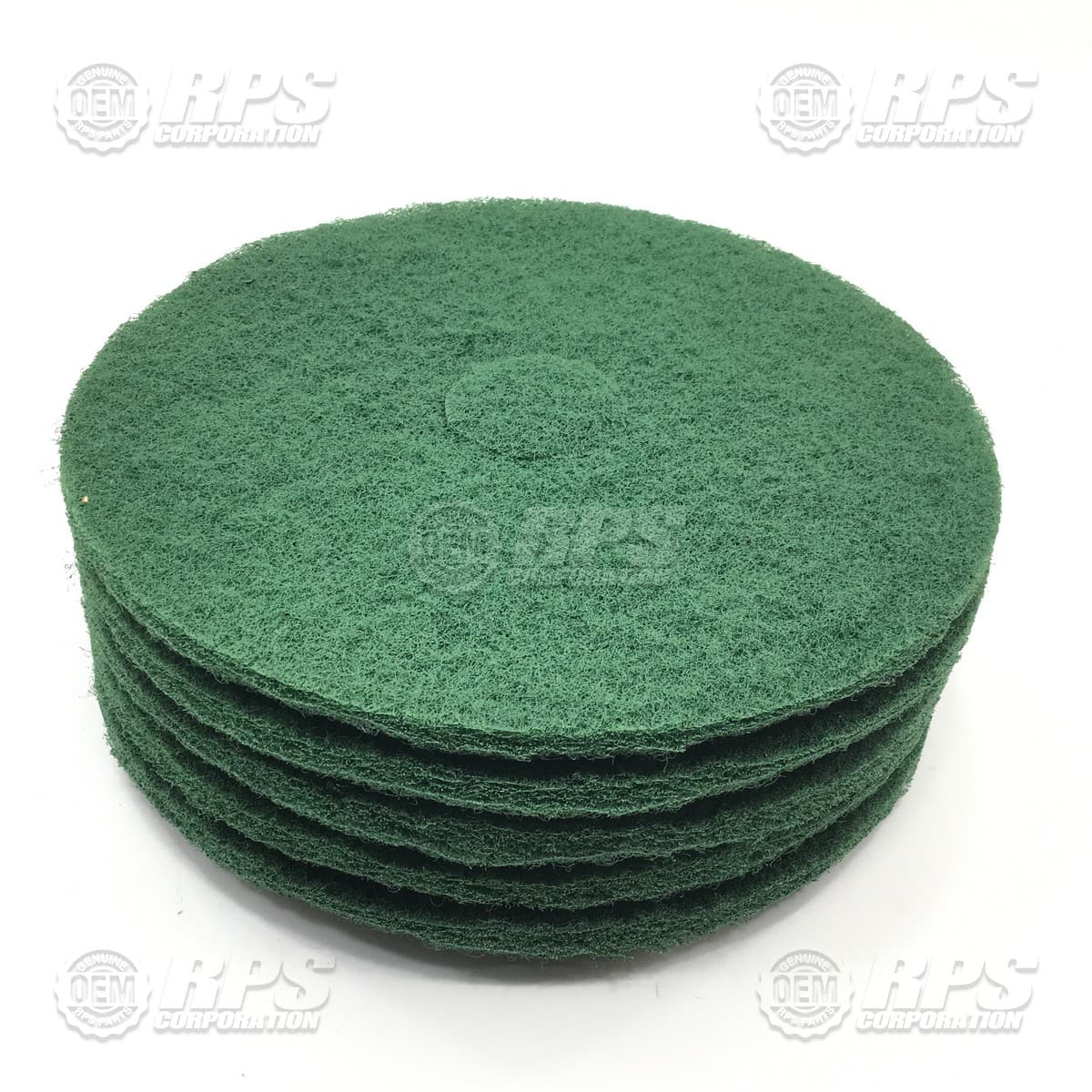 16-422G - Floor Pads, 16" Green - Case of 5 pads