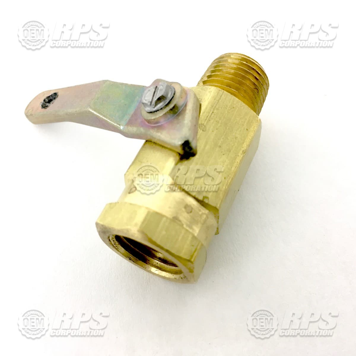 170-4160 - Valve, Ball, Two-Way, Brass w/hole for Edge Tank