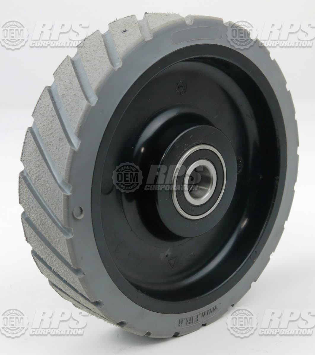170-6160 - Tire, Grey, Poly, 8" OD x 3" W w/ Bearing