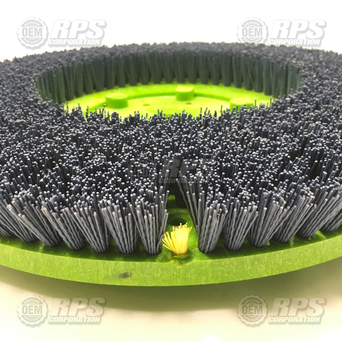 18-382C - Brush,Midi-Grit,18, 8-Lobe Green