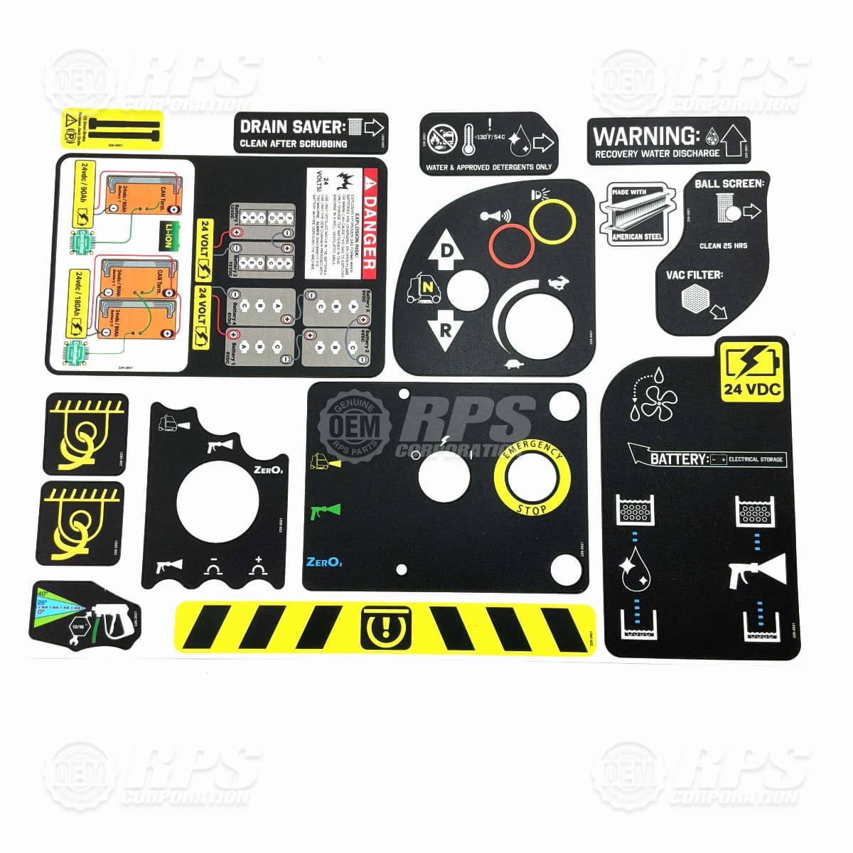 220-2021 - Decal Set, Rival 