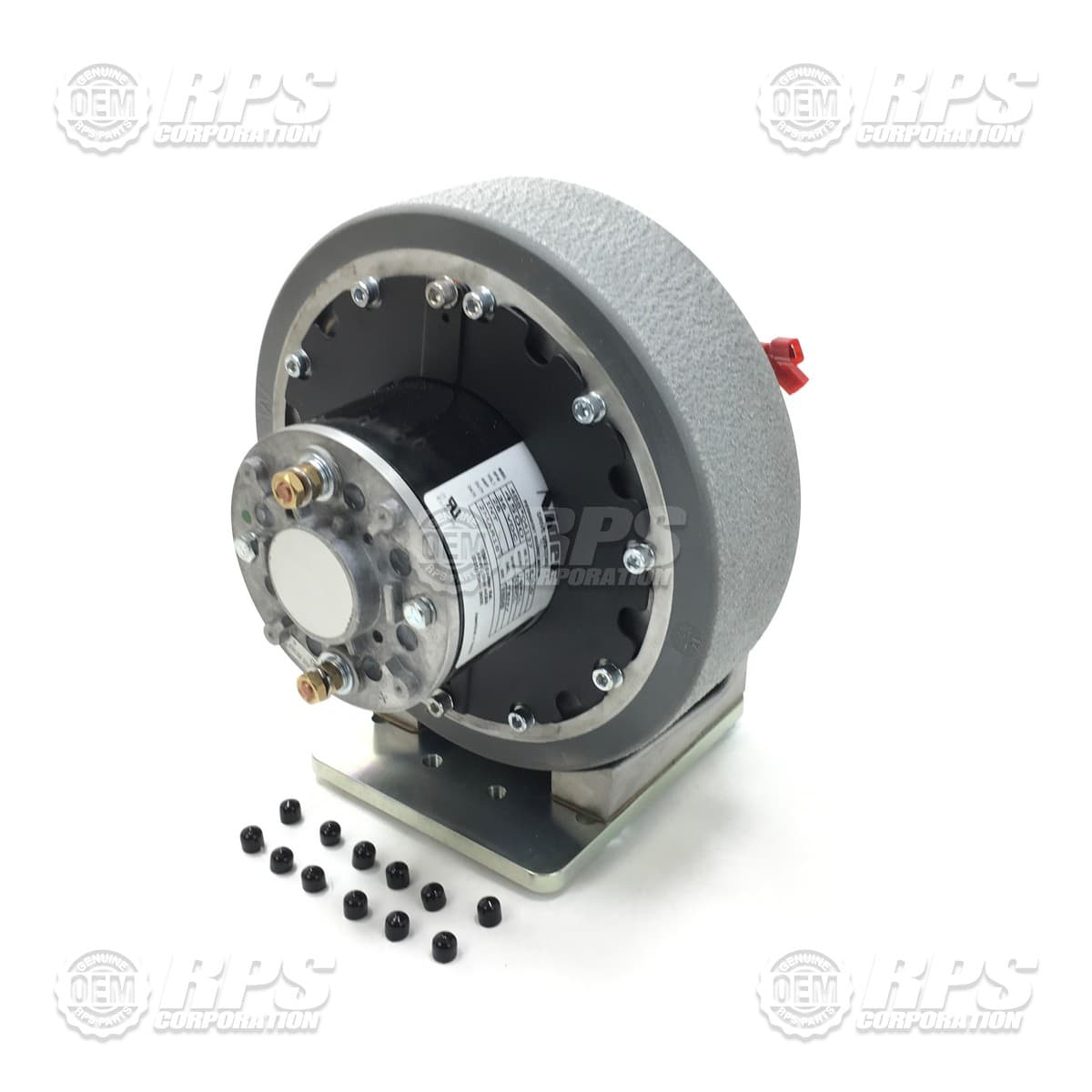 250-8310D - Drive,Front Wheel,10",36V Gray Wheel textured w/motor guards