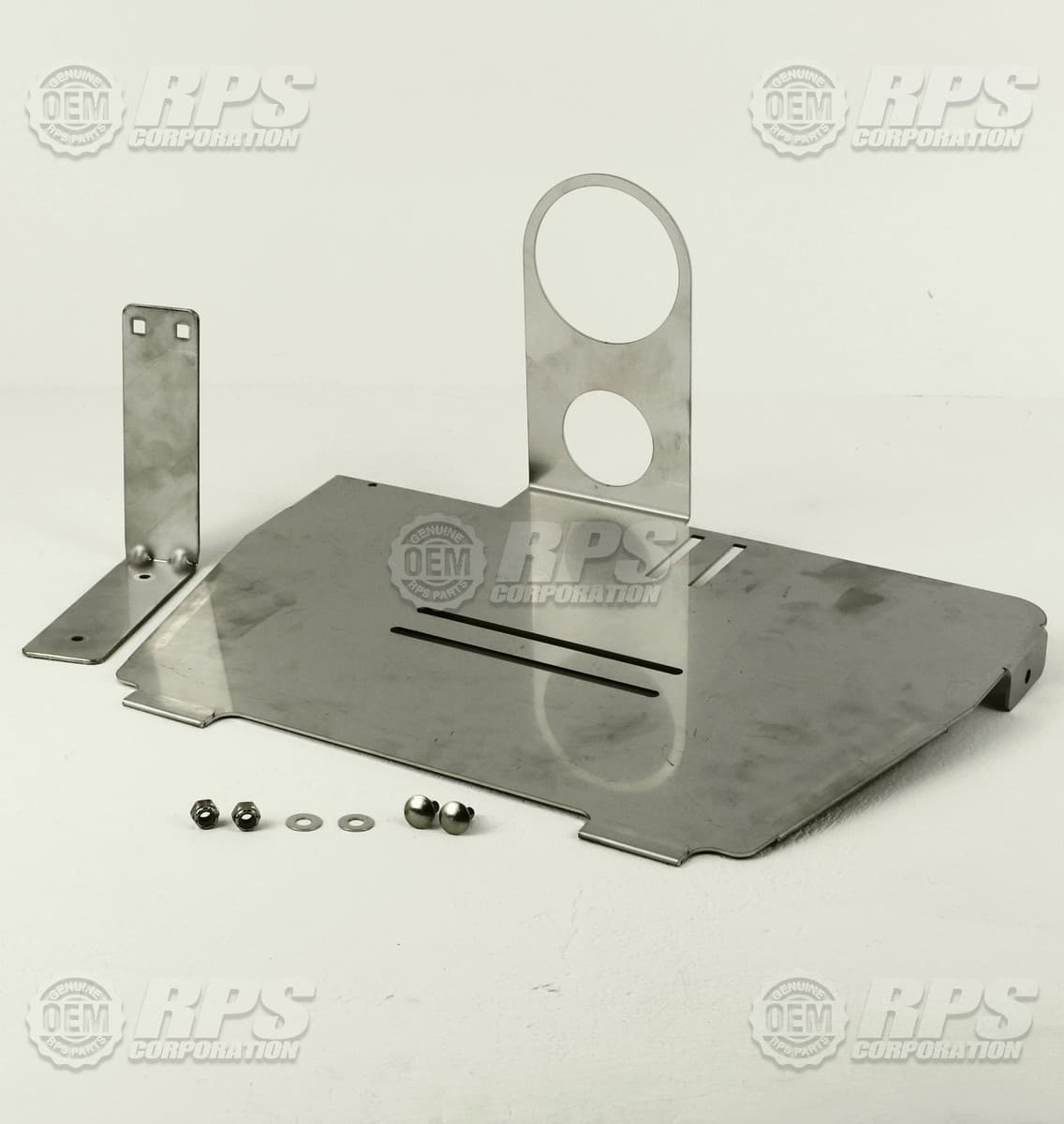 253-1130D - Baffle,Stainless/ w/Holder 