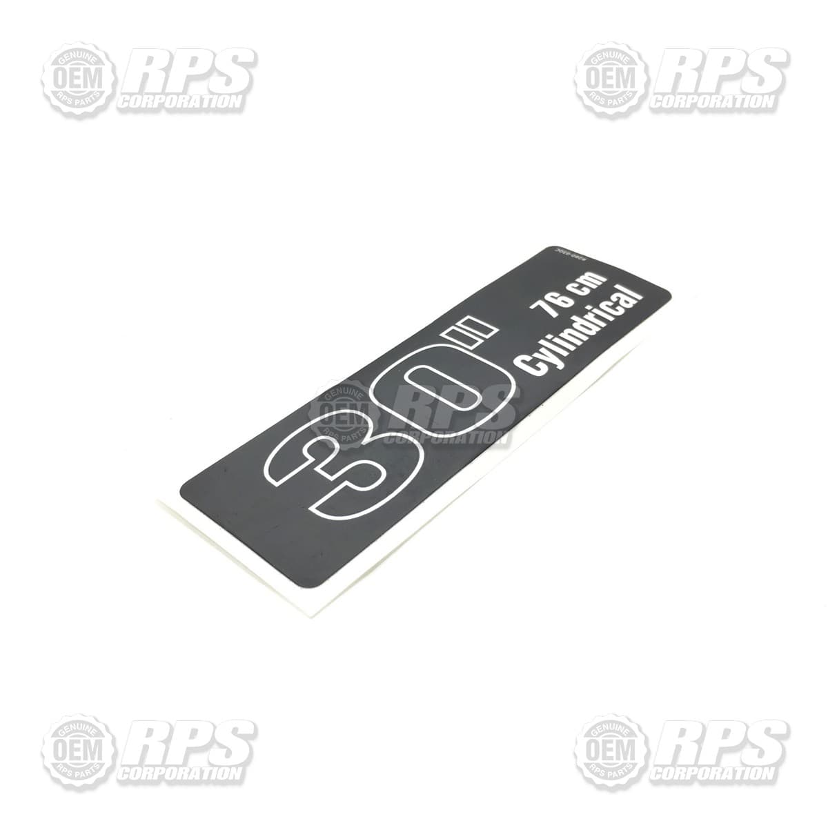 260-030C - Decal, 30 Cylindrical 
