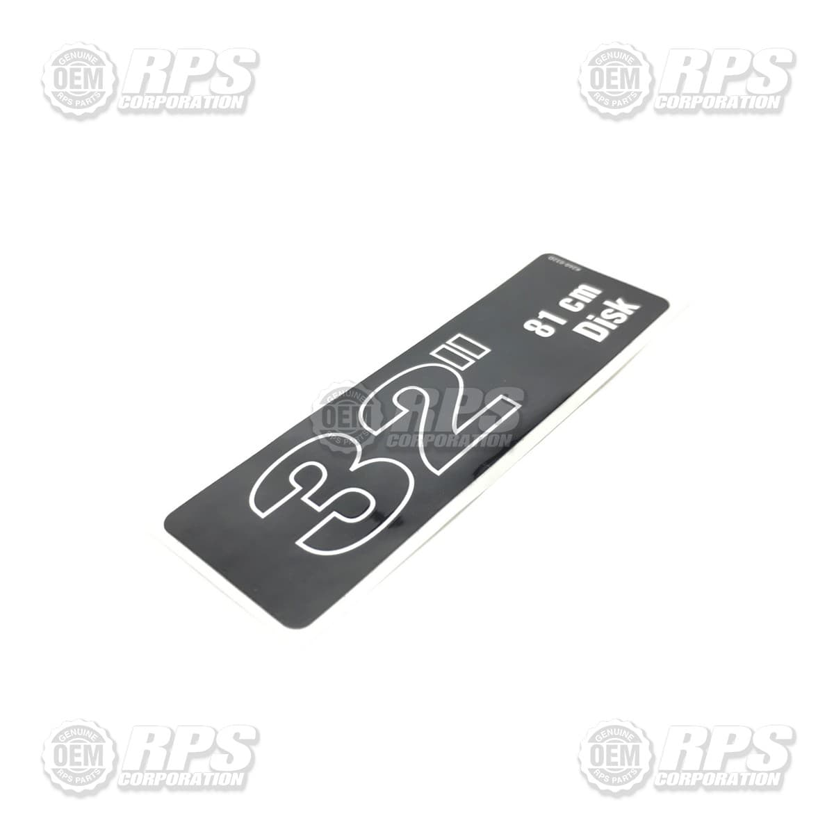 260-032D - Decal, 32 Disk 