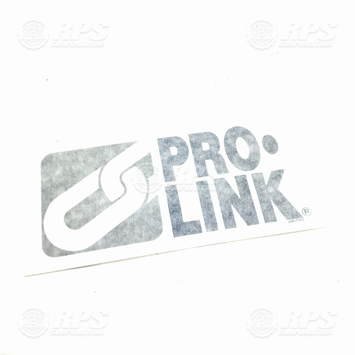 260-1402 - Decal, Side, Tank, Pro-Link 