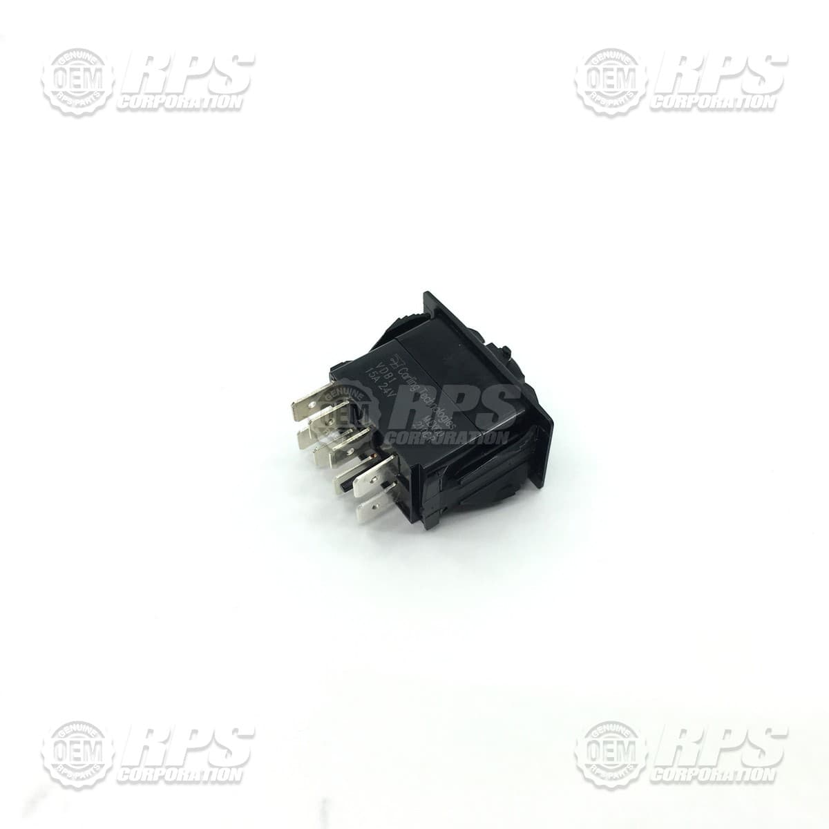 260-2340 - Switch,Rocker,Black,DPDT ON-ON 