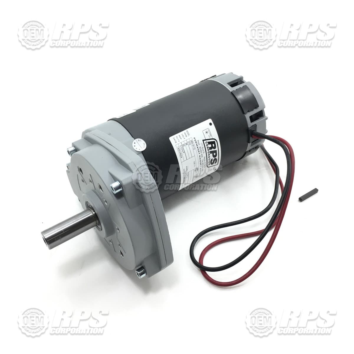 260-3112D - Motor, 0.75HP, 270RPM, 36V, w/connectors 