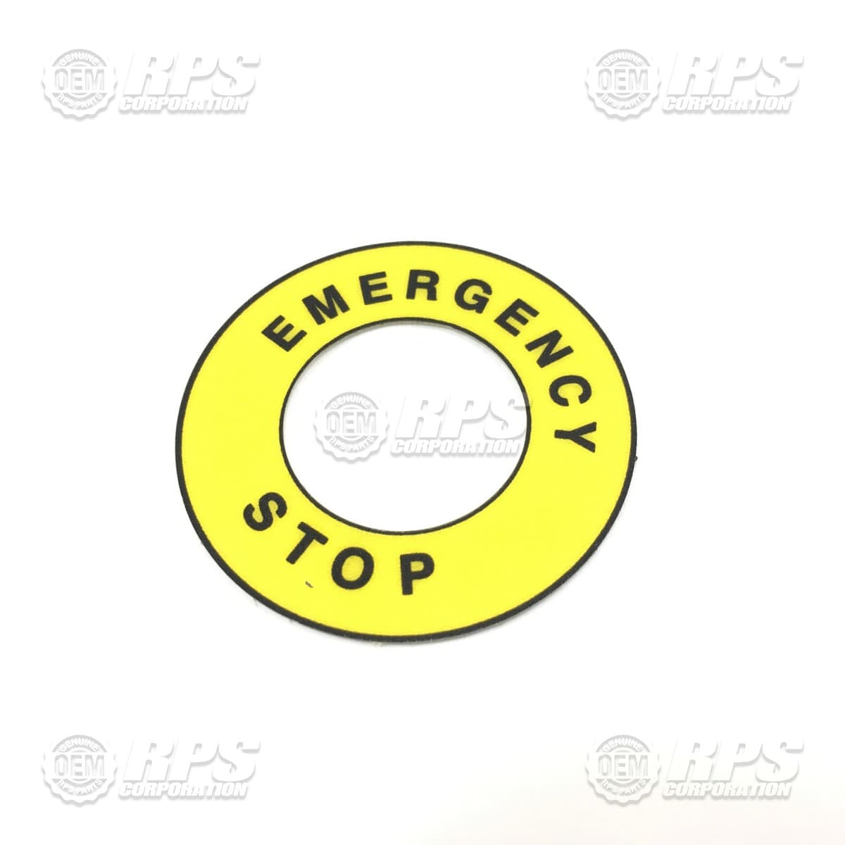 264-0301 - Decal, E-Stop
