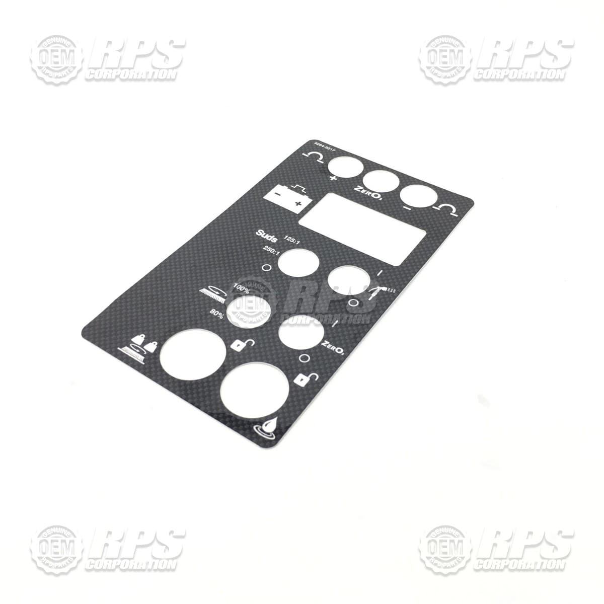 264-2017 - Decal, Control Panel, Side 