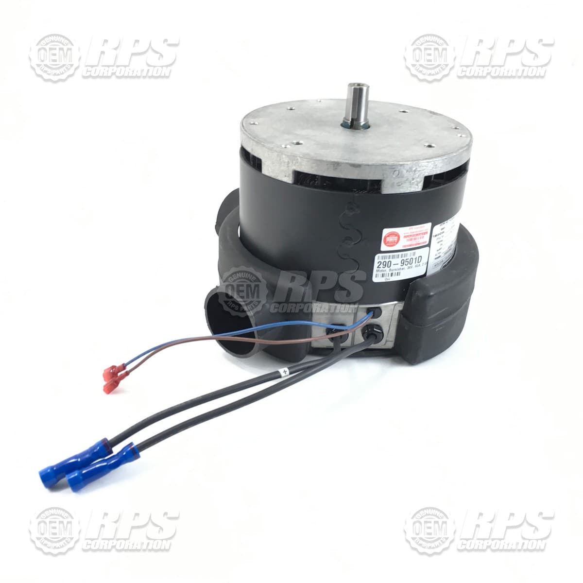 290-9501D - Motor, Burnisher, 36V, 65A, 2.5HP 2000 RPM, W/Cover