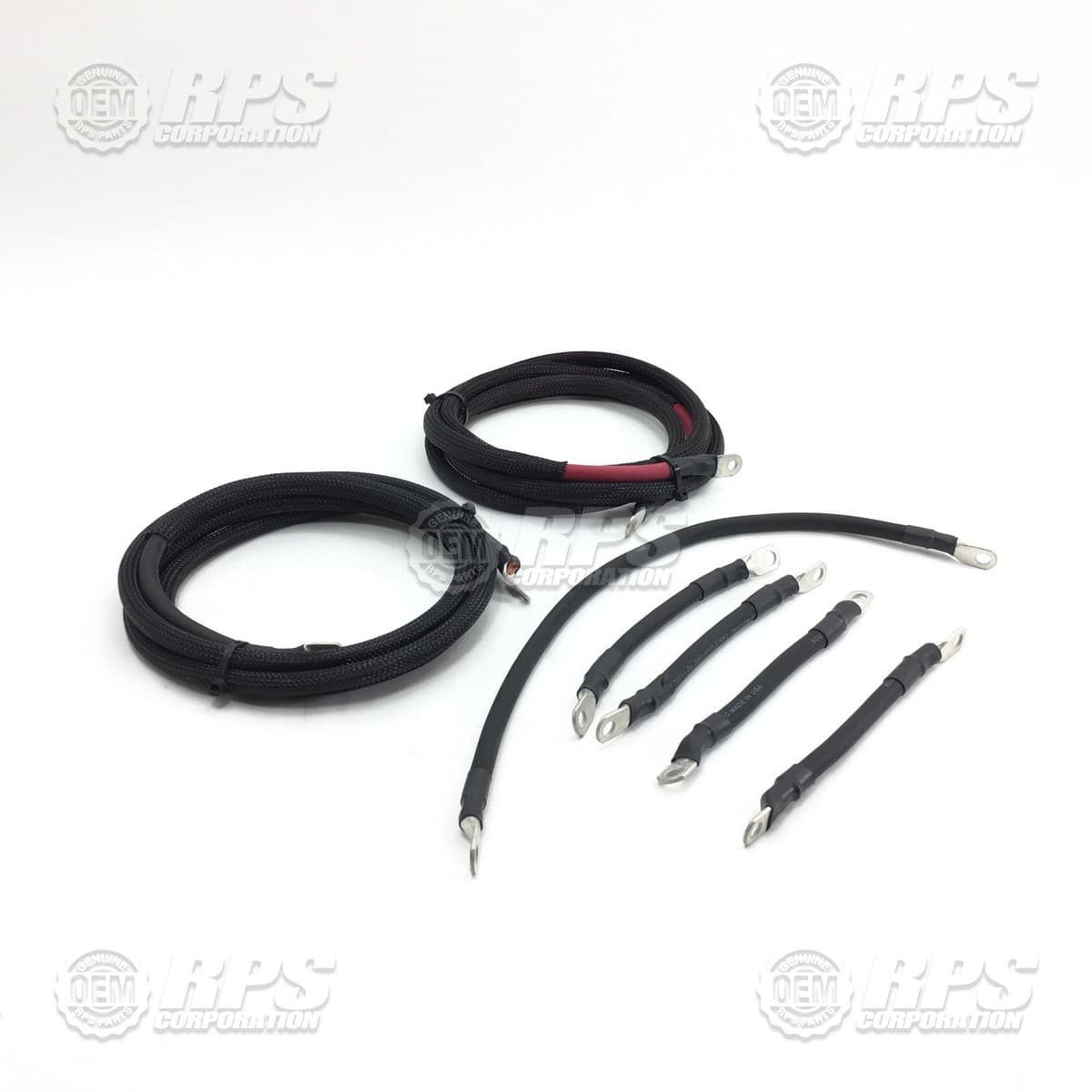 370-1907 - Battery Cable Set 2 Tank 420aH Batteries 