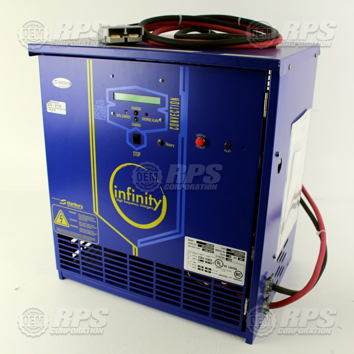 370-2115 - Charger,Console,Stanb,36V,100A G175,Universal-Rapid-Indust.