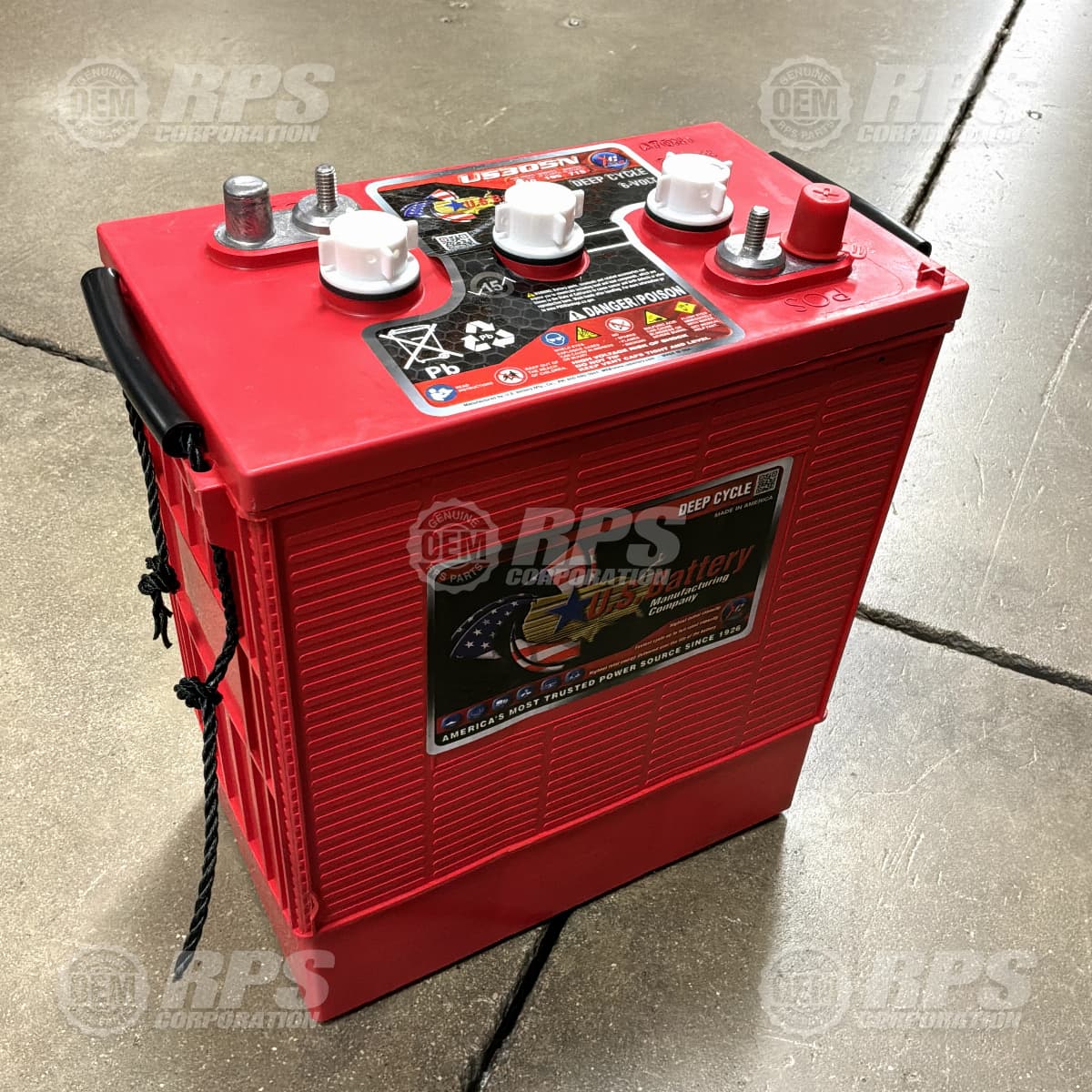 370-3117 - Battery, WET, Deep Cycle, 6v 310ah 