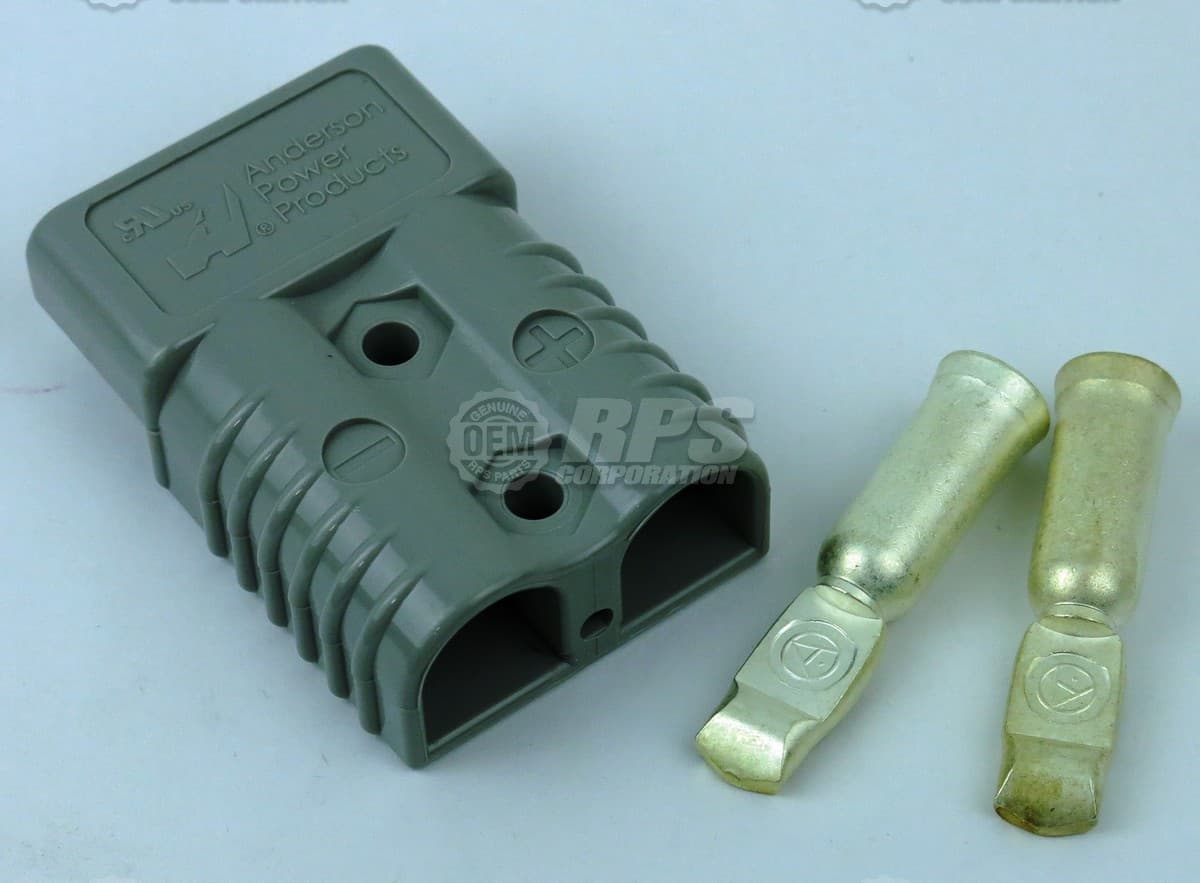 390-2576D - Connector,Anderson,Grey 175a (36V) Housing w/ Connectors