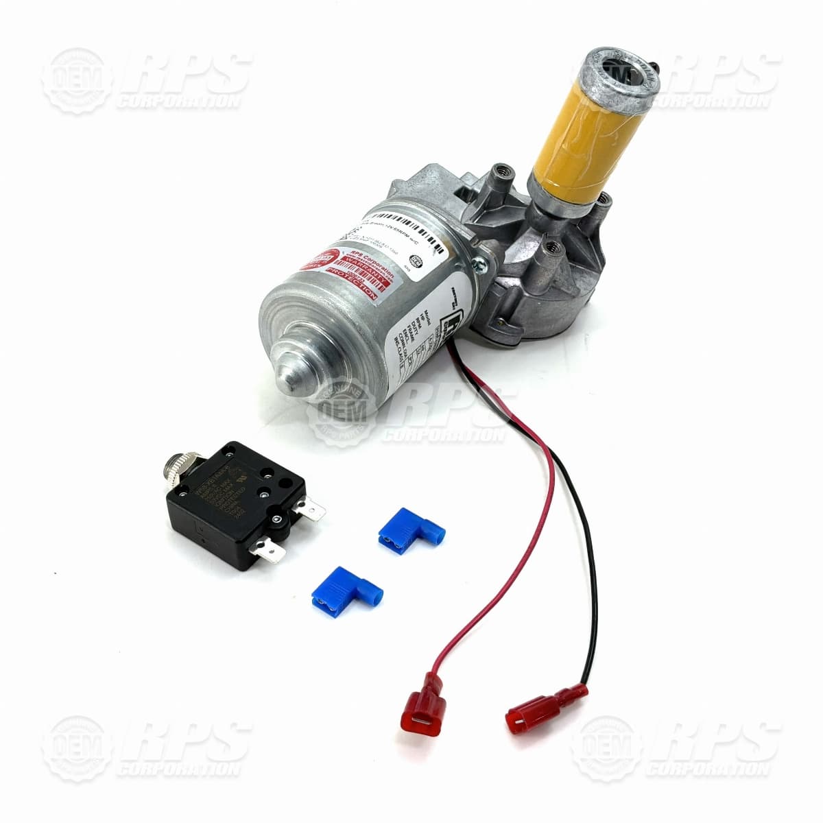 4-225K - Motor,Side Broom,12V,65RPM w/Coupling