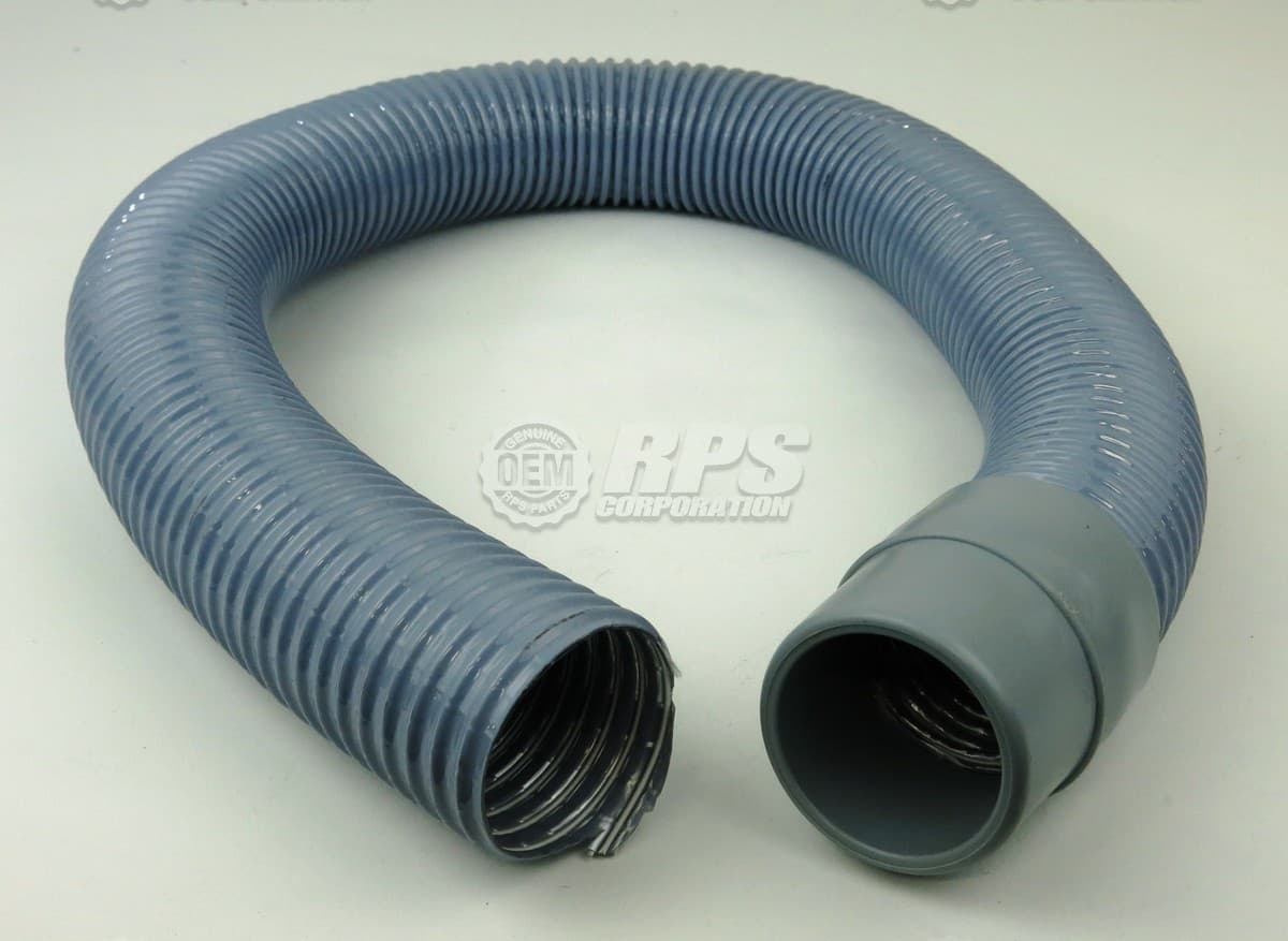 430-7213 - Hose,Grey,2.5"IDx41.5" Wire Reinforced w/ Cuff
