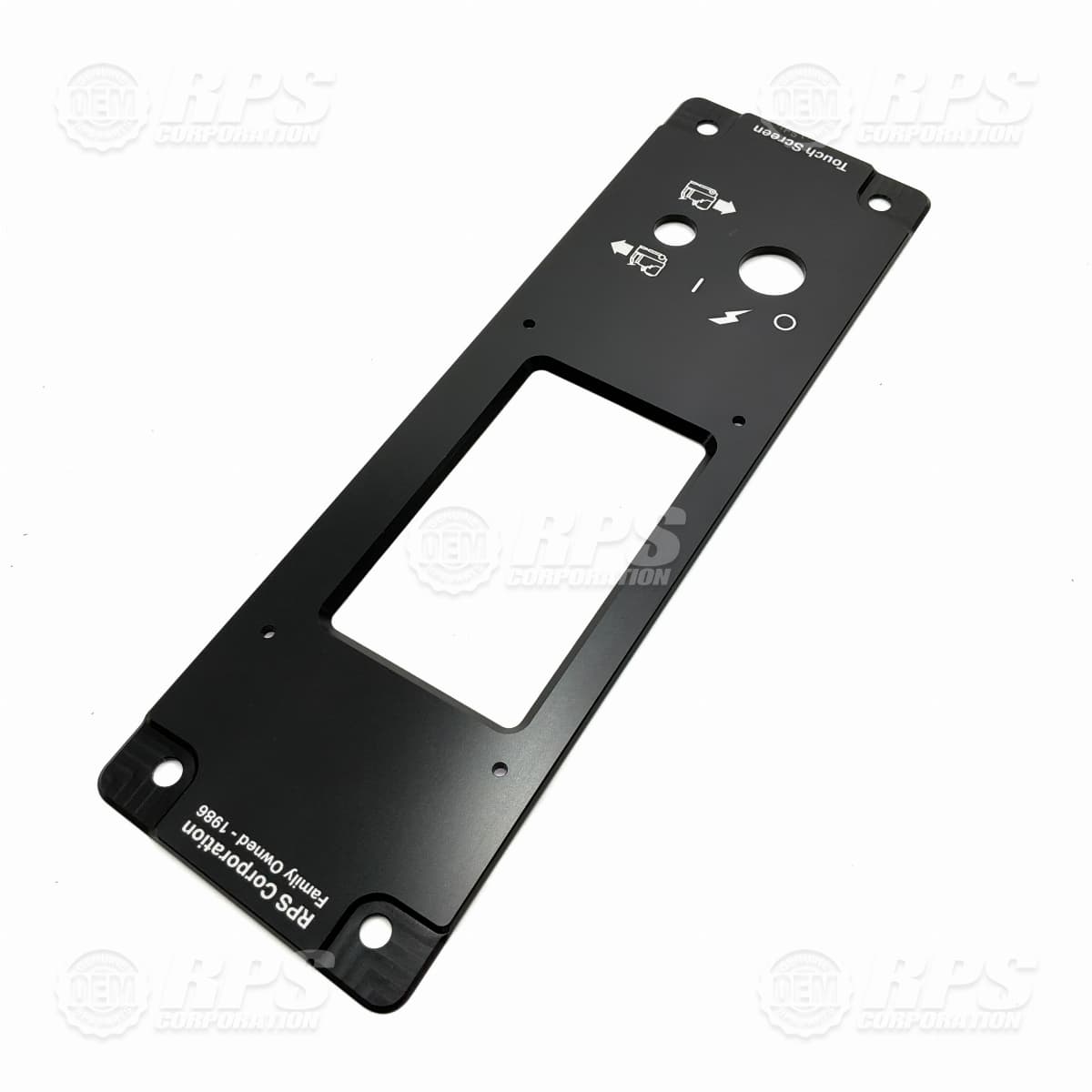 500-2023 - Control Panel Top, Touch Screen, Black 