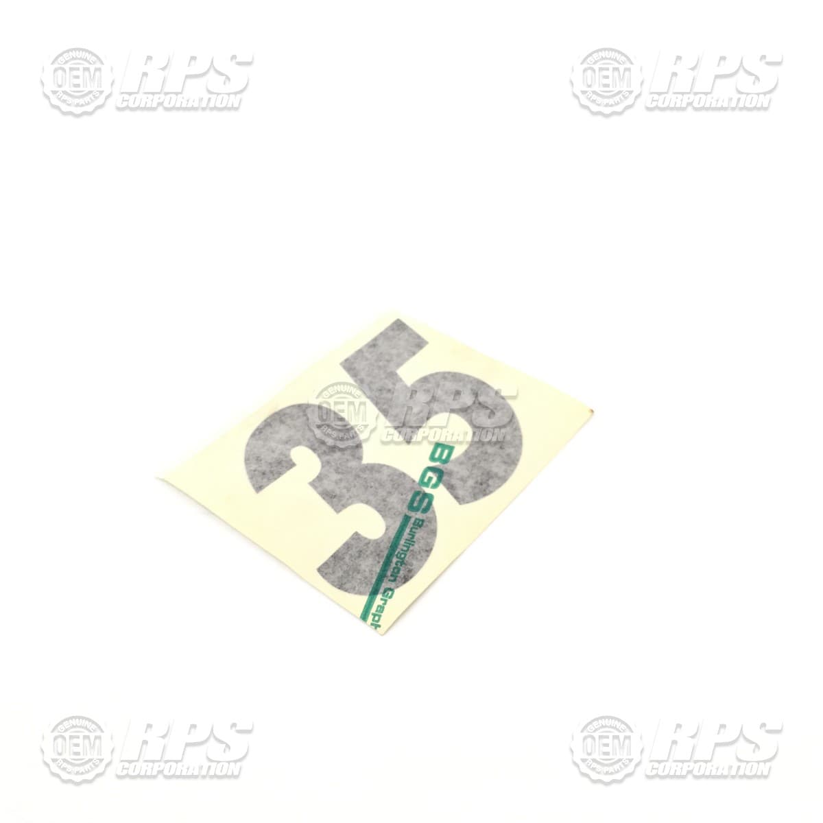 7-153 - Decal Set,'35' Left and Right 