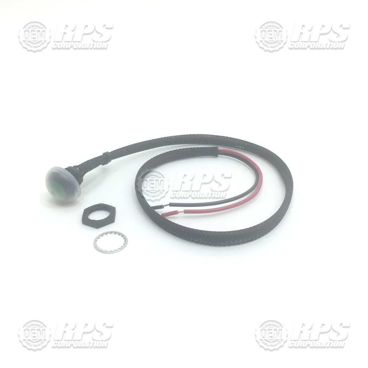7-229D - Switch,Push Button w/Hardware + Wires 