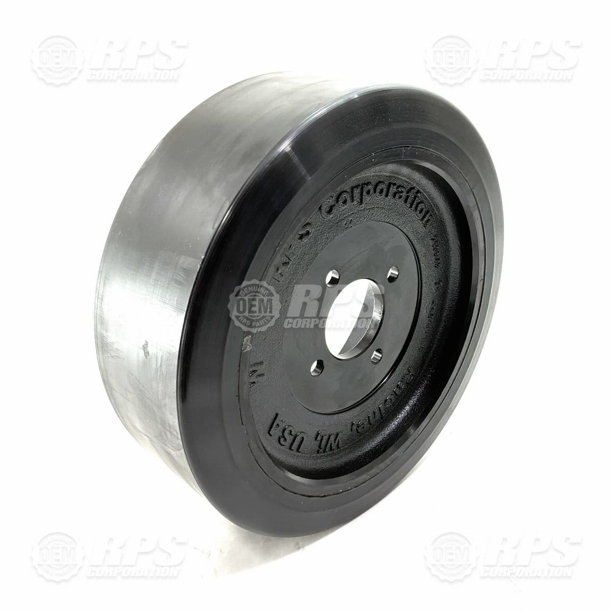 700-6180 - Wheel,Rear,Black,Poly,14" Standard 91 Hardness
