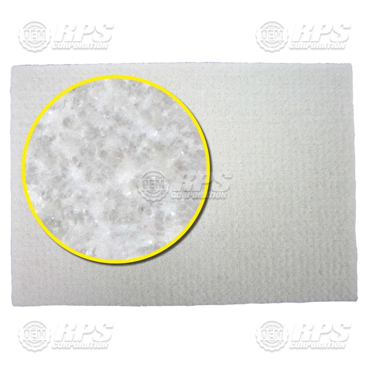 EDGE-4019 - Pad 13" X 19" White Sand Paper Driver, Case of 10