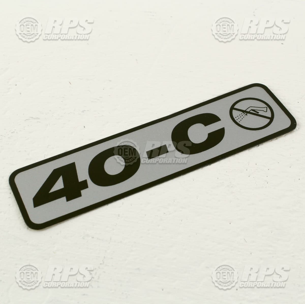 H-040C - Decal,40-C