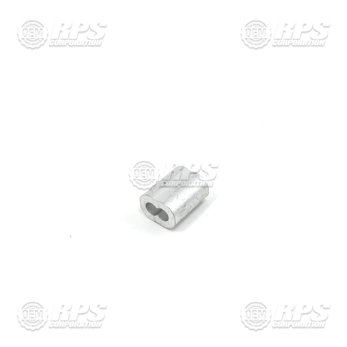 H-43385 - Sleeve,5/32"ODx11/16"L Hour Glass,Aluminum