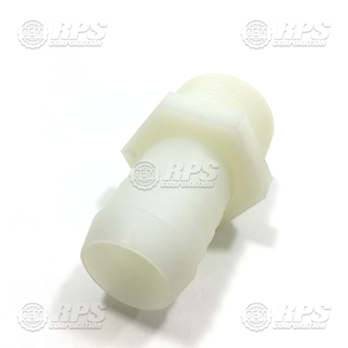 H-5372 - Fitting,3/4"Barbx3/4"MNPT Nylon