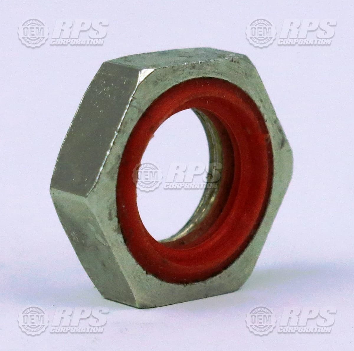 H-90215 - Nut,Self Sealing Hex,1/2-20 Nickel Plated Brass