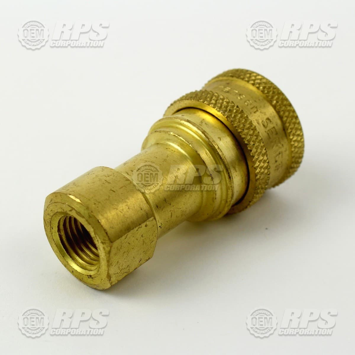 M-52495K41 - Disconnect, ISO B-Hose,Brass 1/4" sleeve X 1/4" FNPT