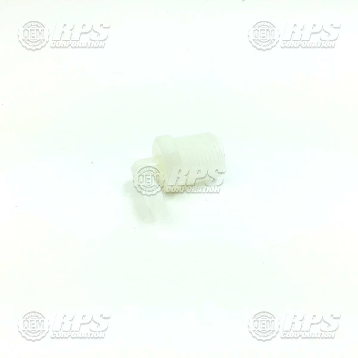 M-5463K494 - Elbow, 1/4" Barb x 1/2" NPT, White 