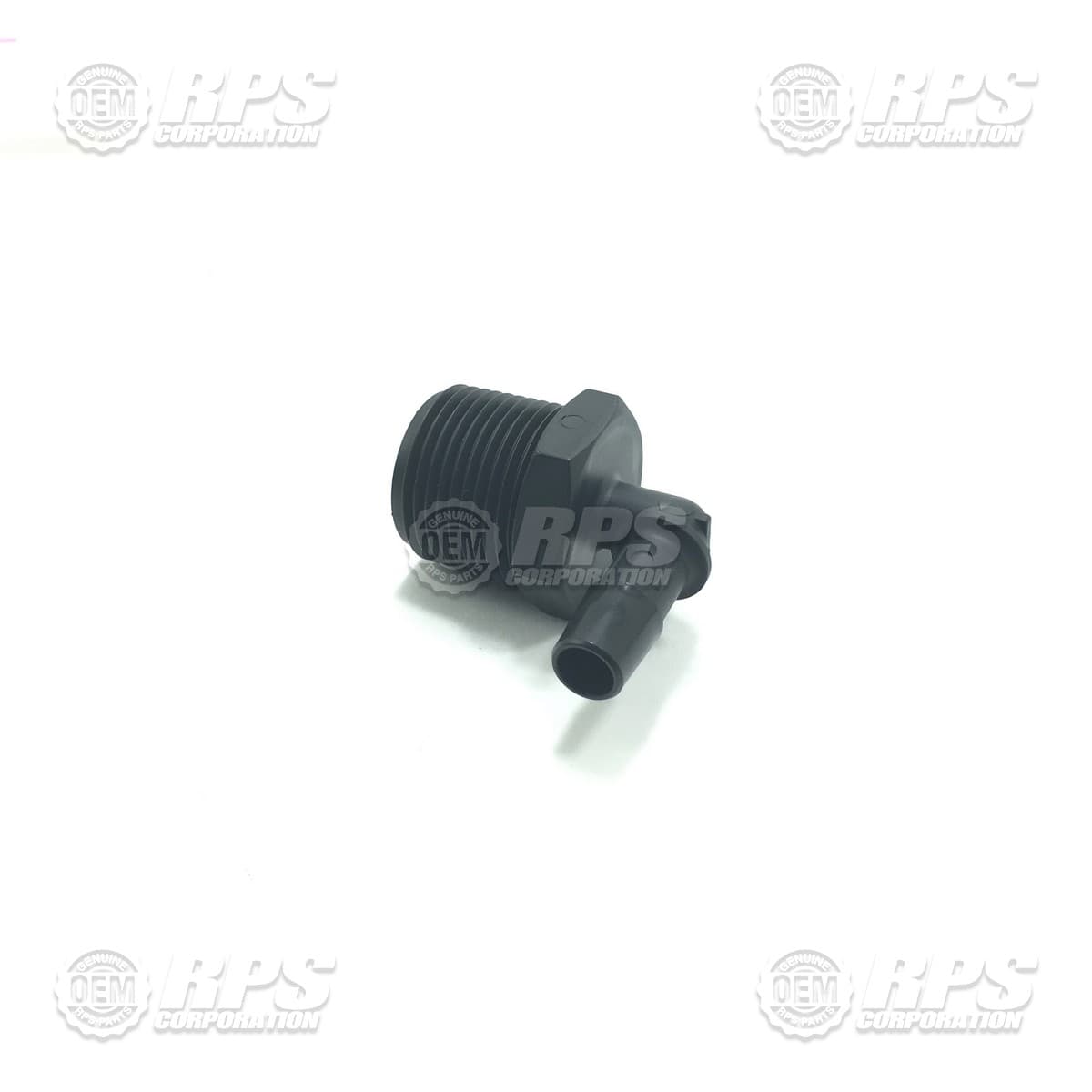 M-5463K507 - Elbow, 3/8" Barb x 3/4" NPT Black