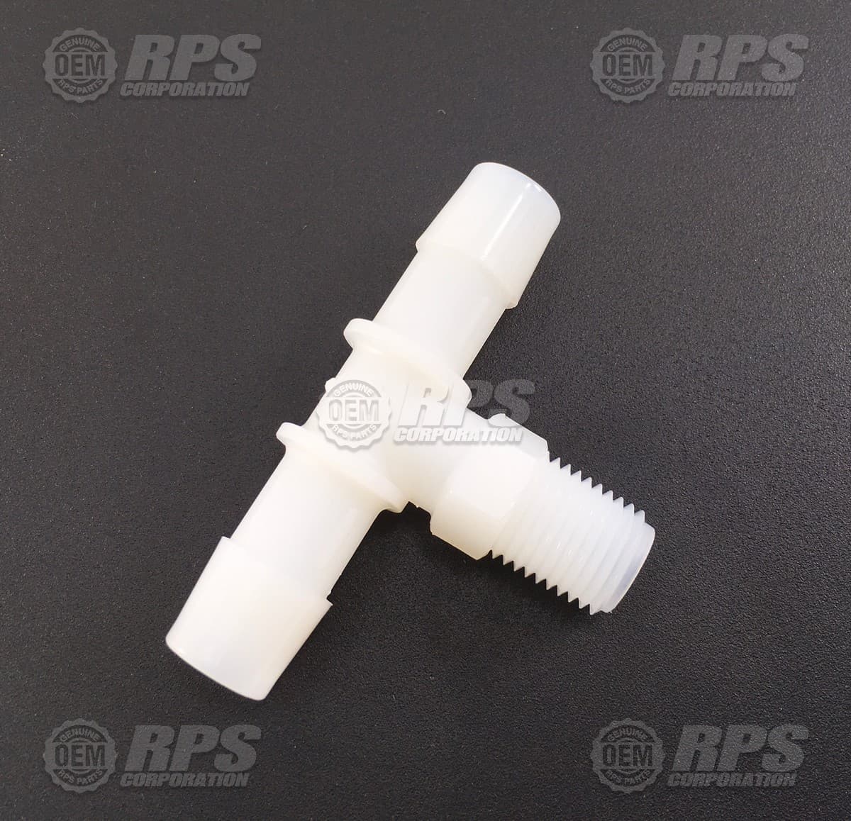 M-5463K554 - Tee, 1/2 Barb x 1/4 NPT 