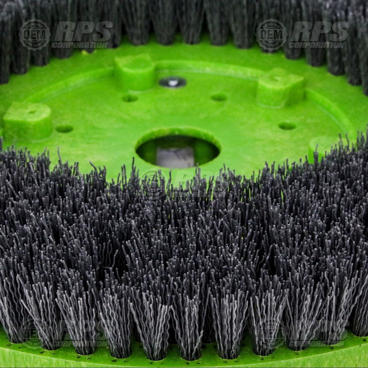 15-382PS - Brush,Light-Grit,15", 8-Lobe Green