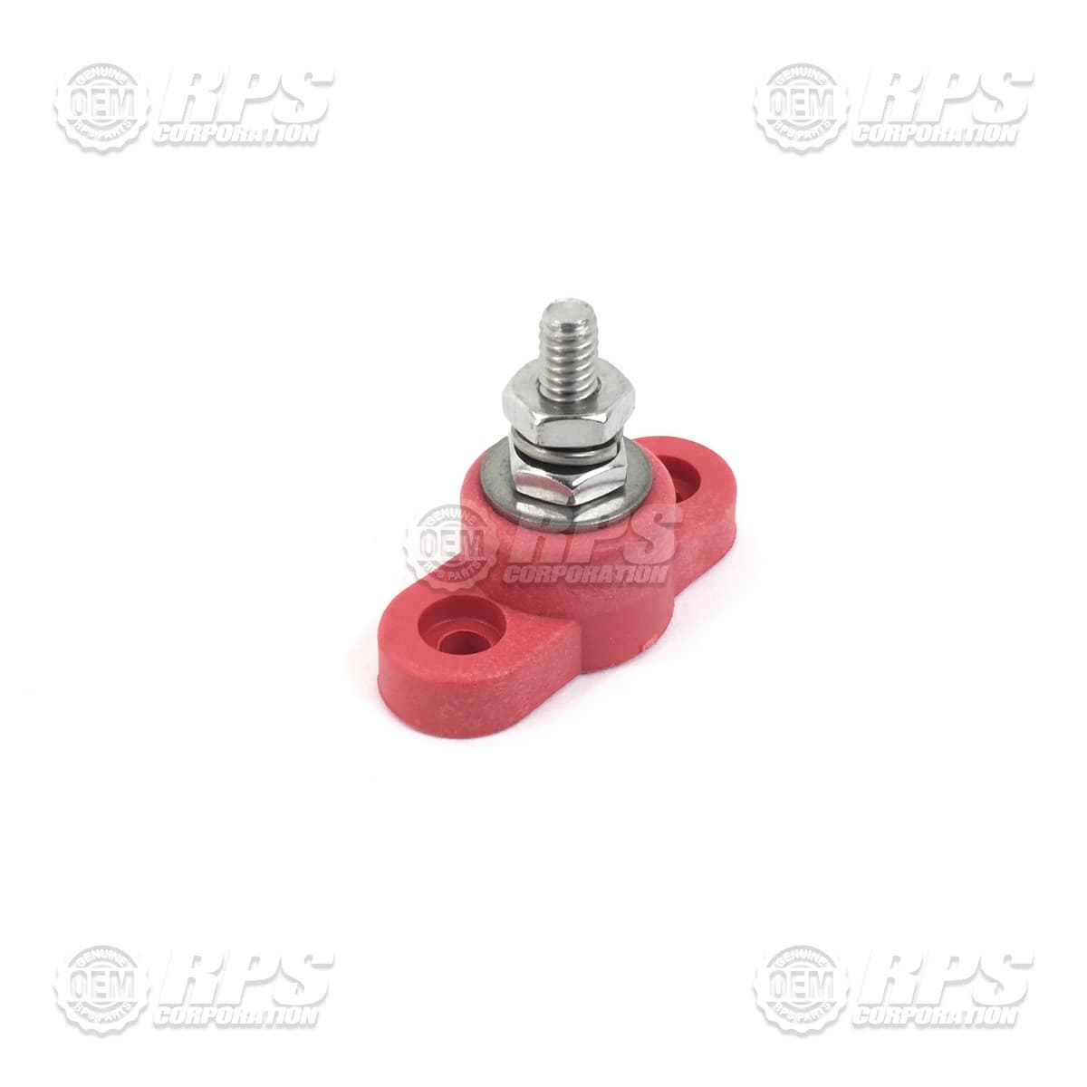 175-2710 - Power Post, Red, 1/4 Terminal
