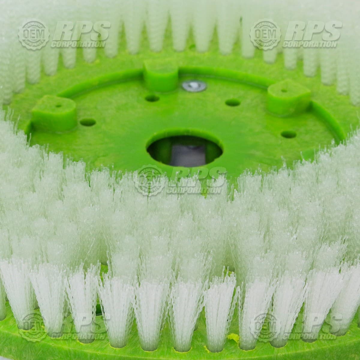 23-382N - Brush,Nylon,23", 8-Lobe Green