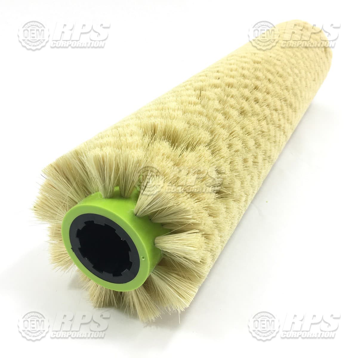 236-697T - Brush, Cyl, 23", 8-Spline Grn, 6" Dia, Tampico