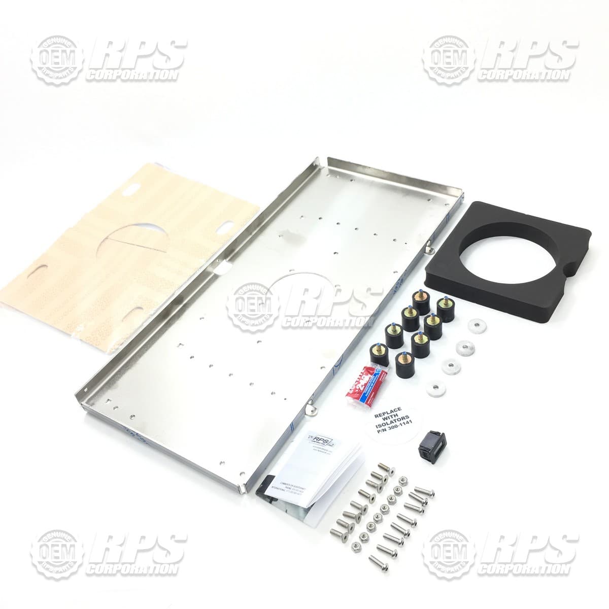 264-4032D - Kit, Deck, Square Head, SS, 32"