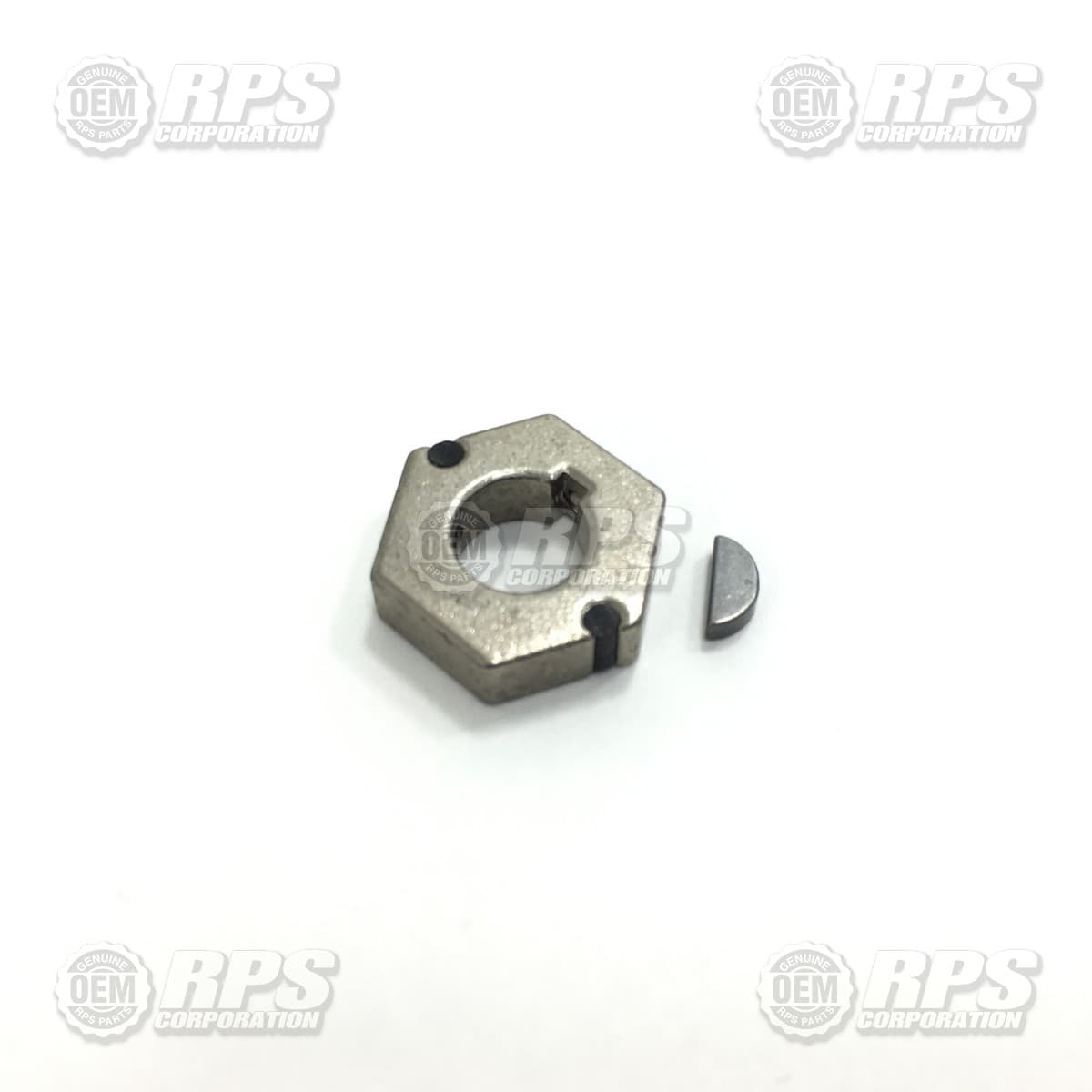 290-7323HN - Brake Hex Nut w/Key