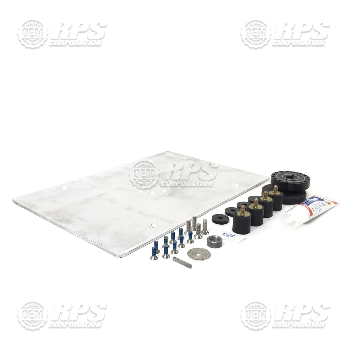 300-01083ZC - Aluminum Plate Kit 20" AC Stick Old Style