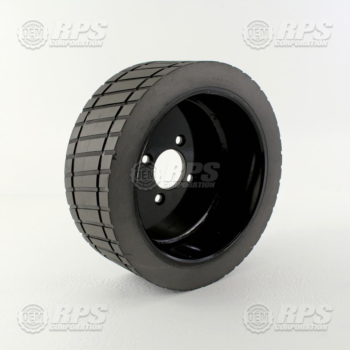 370-6190 - Wheel,Rear,Black,Poly,14" Treaded