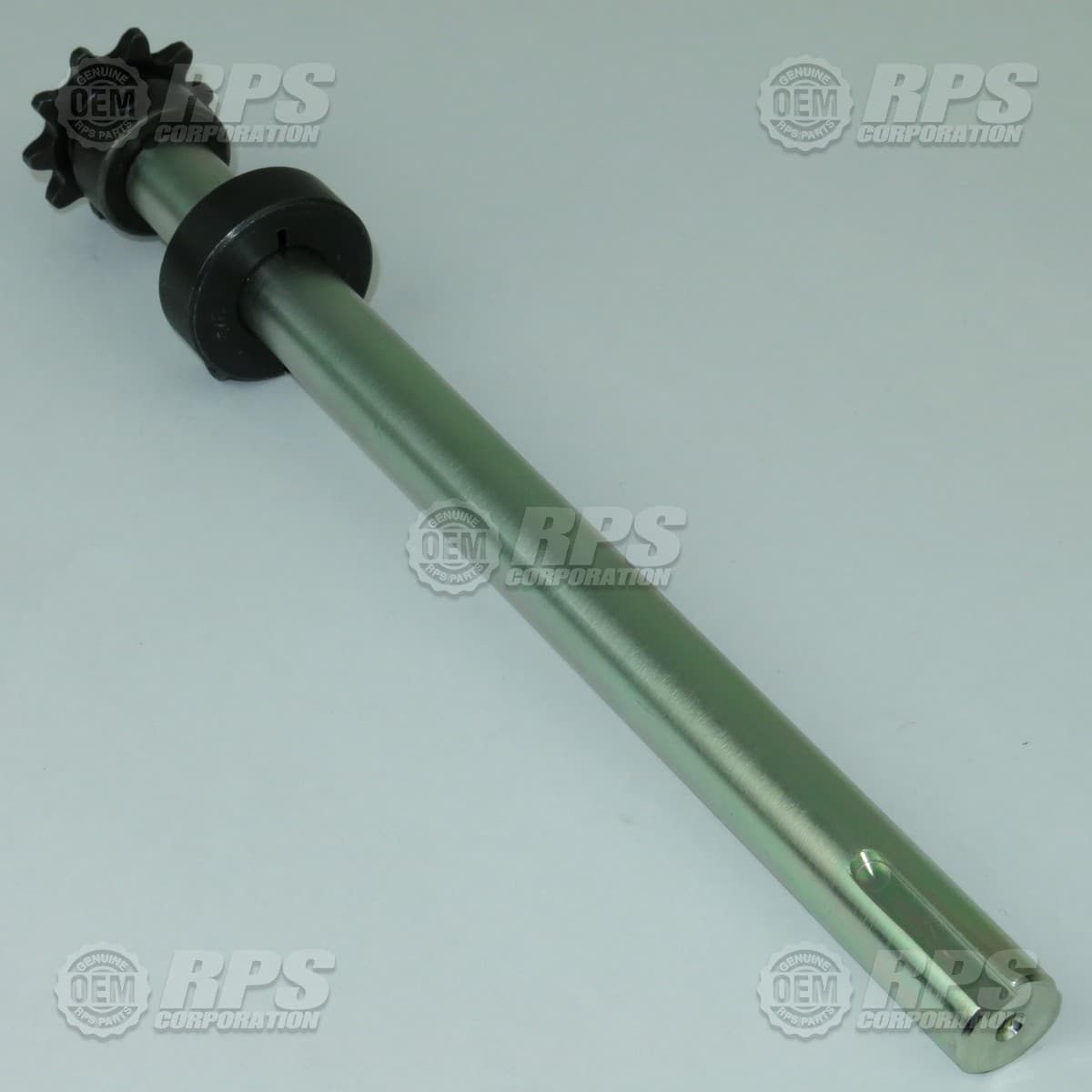 5-836 - Shaft,5/8" w/3/16" Keyway w/10 tooth sprocket
