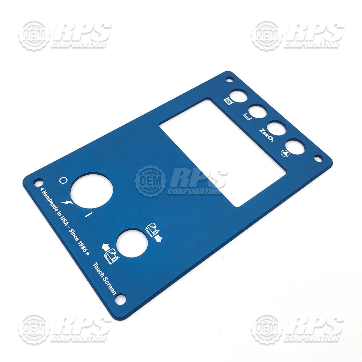650-2023 - Control Panel Top, Touch Screen, Blue
