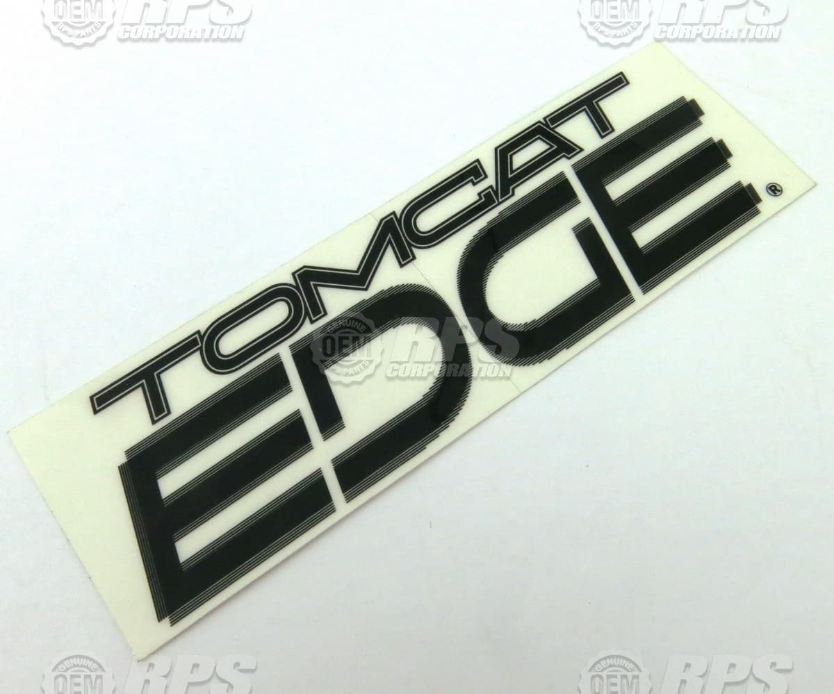 EDGE-7203 - Decal, Edge, 5.5", Blk, Tomcat