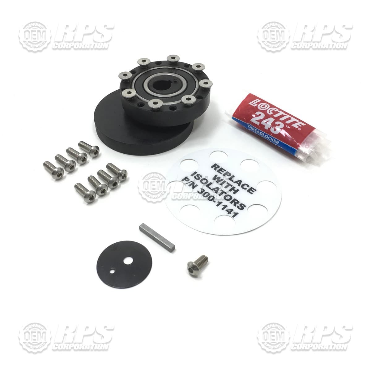 EDGE-7320 - Eccentric Assy for EDGE DC Scrubber Includes Hardware and Loctite
